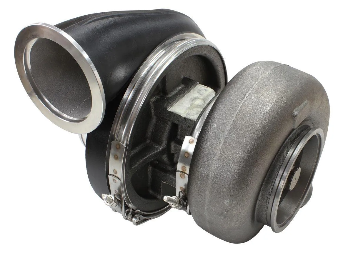 BOOSTED 8888 V-Band 1.31 Turbocharger 1600HP, Hi Temp Black Finish AF8006-6003BL