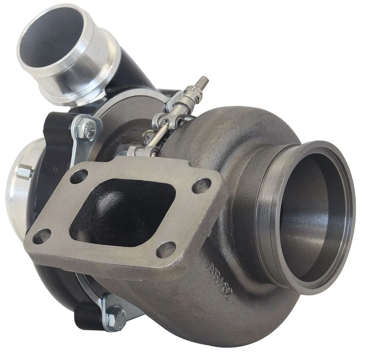 BOOSTED B5455 .83 Turbocharger 660HP, Hi Temp Black Finish AF8005-3036BLK