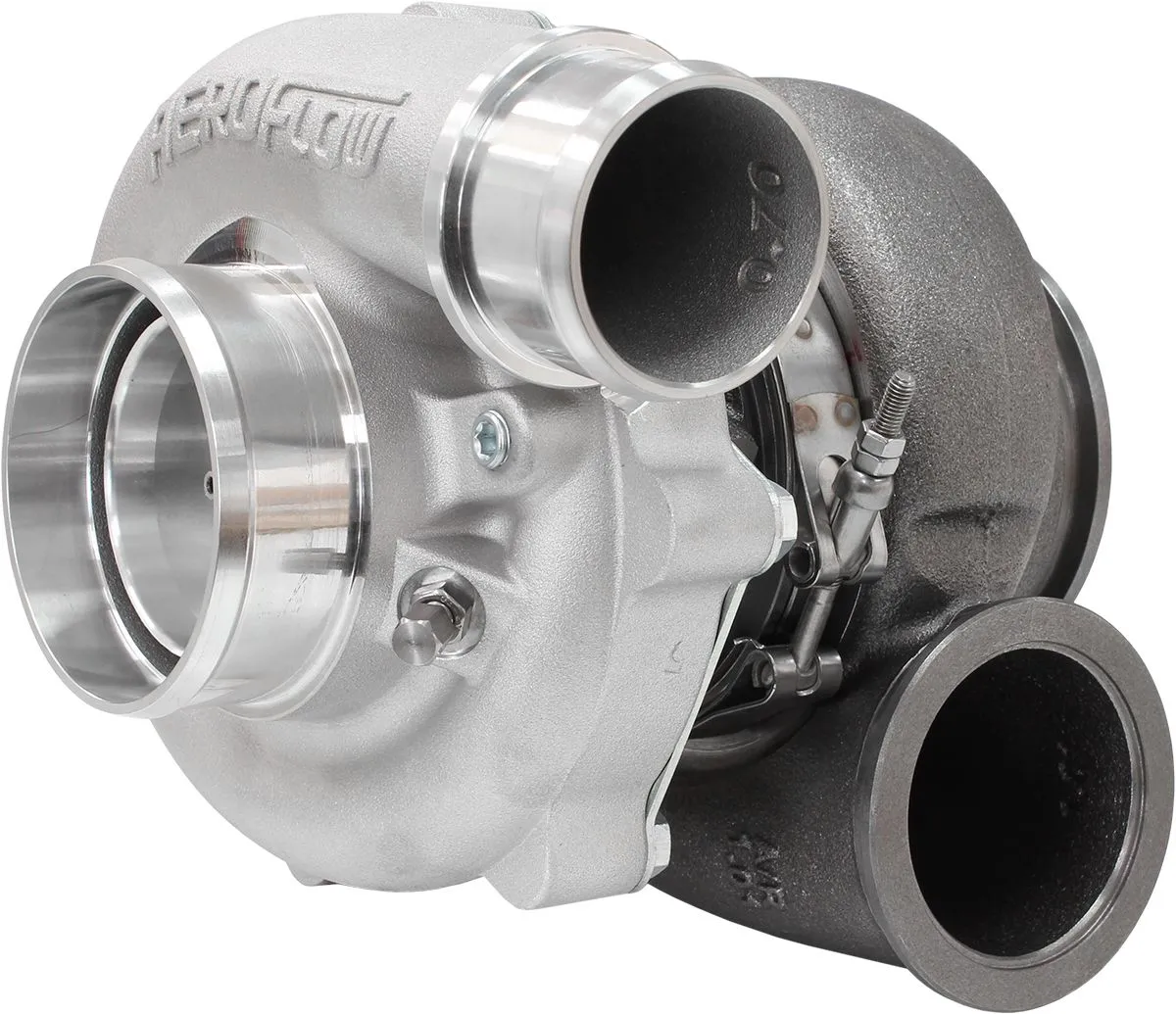 BOOSTED B5455 .83 Turbocharger 660HP, Natural Cast Finish AF8005-3040