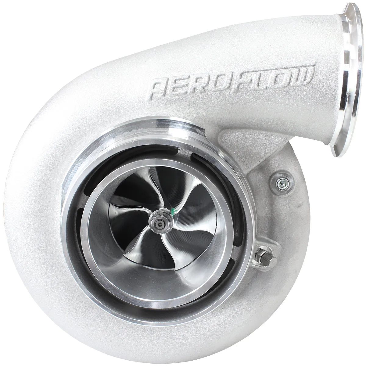 BOOSTED B7875 V-Band 1.01 Turbocharger 1150HP, Natural Cast Finish AF8006-4024