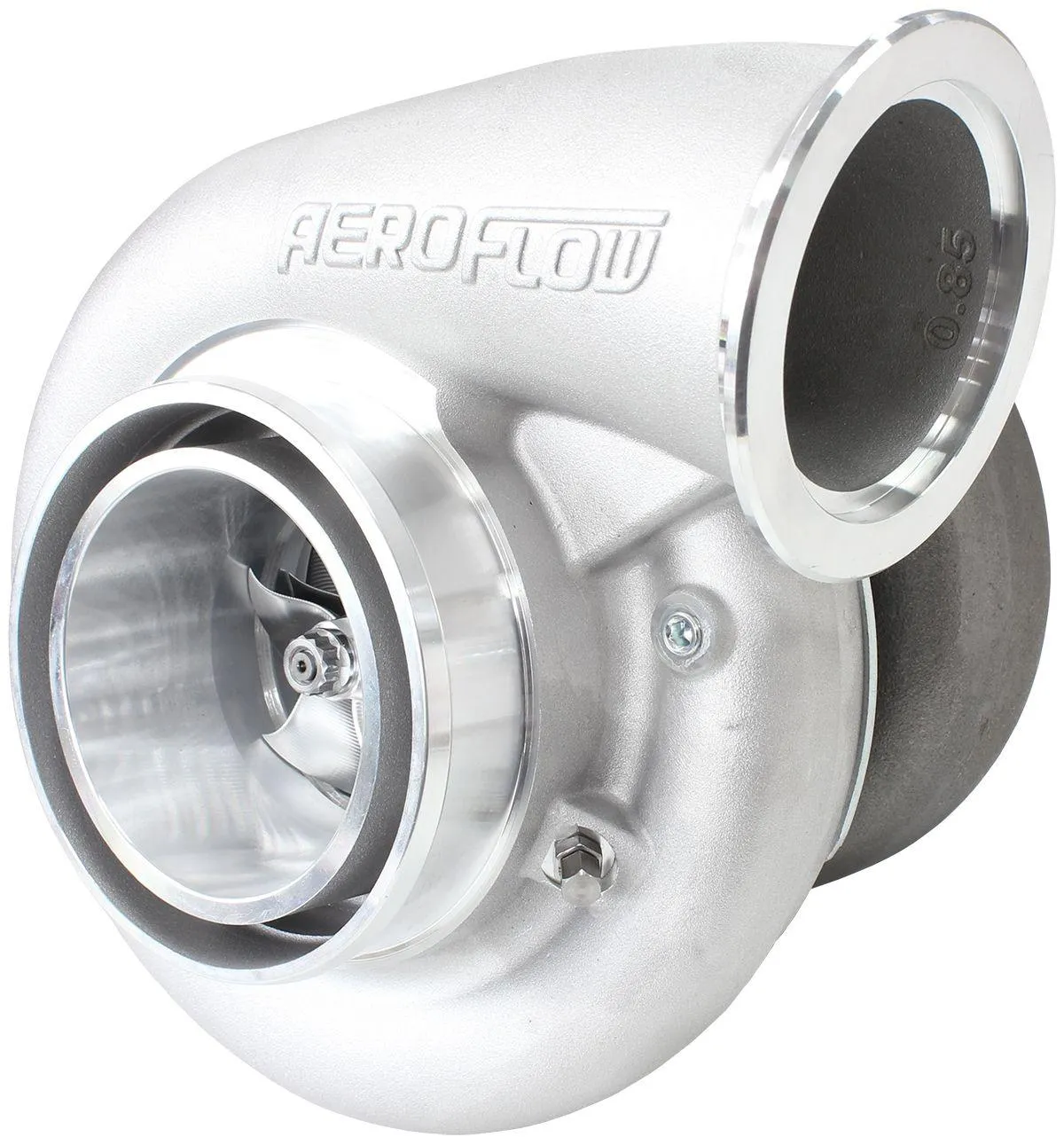 BOOSTED B7875 V-Band 1.01 Turbocharger 1150HP, Natural Cast Finish AF8006-4024