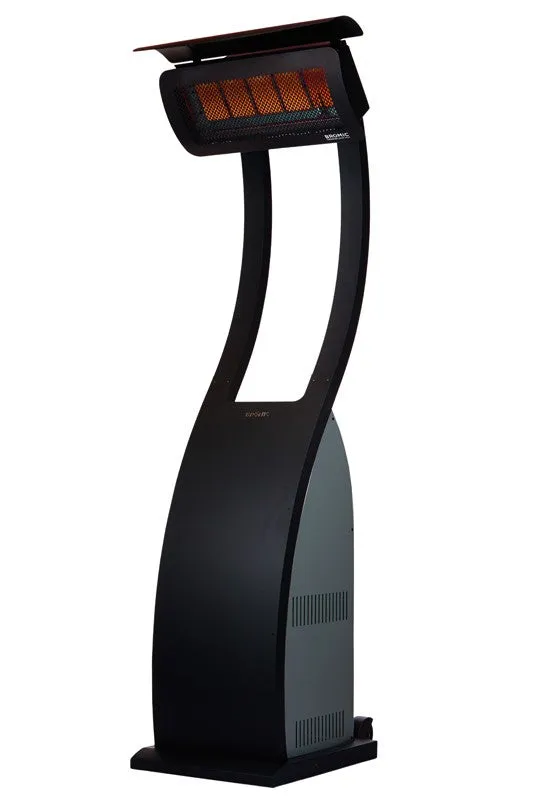 Bromic Tungsten Smart-Heat Portable Heater Black Finish - Natural Gas