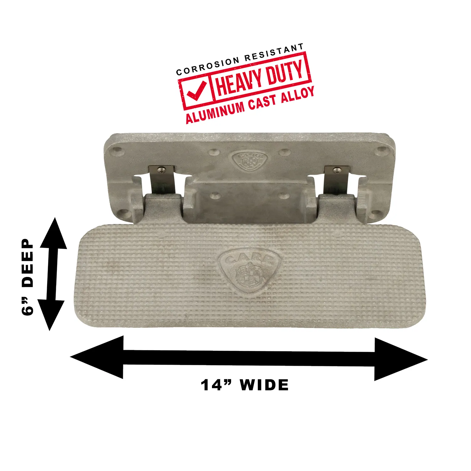 Carr Mega Step Hitch Mount Mechanical Matte