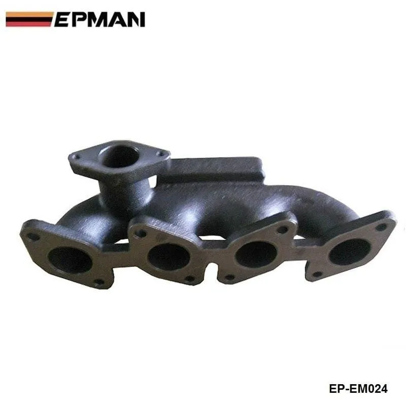 Cast Turbo Exhaust Manifold Header T3/T25 Fit 38MM Wastegate For VW Golf 16V 90-92 EP-EM024
