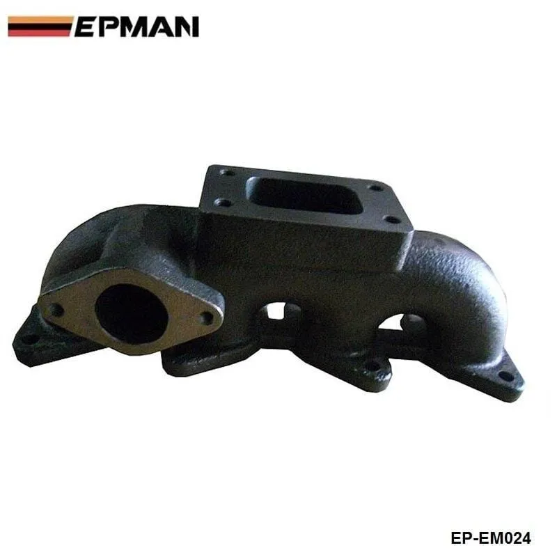 Cast Turbo Exhaust Manifold Header T3/T25 Fit 38MM Wastegate For VW Golf 16V 90-92 EP-EM024