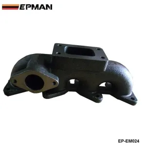 Cast Turbo Exhaust Manifold Header T3/T25 Fit 38MM Wastegate For VW Golf 16V 90-92 EP-EM024