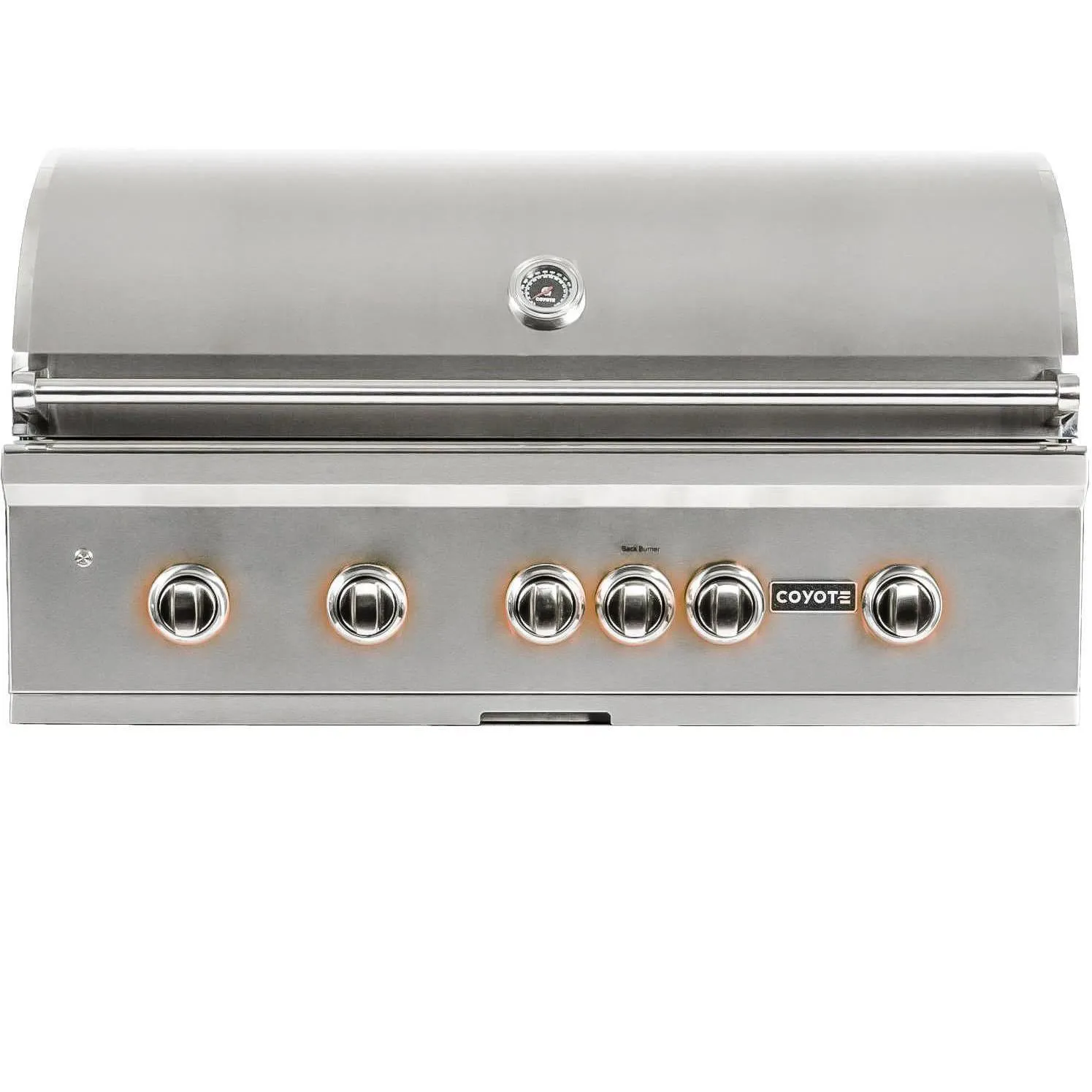 Coyote Grills: 42" Coyote S-Series Grill, w/ Interior and Knob Lights & Ceramic Heat Grids