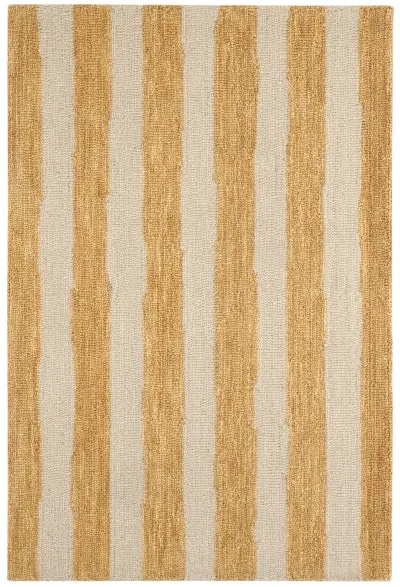Dash & Albert Silas Stripe Hand Micro Hooked Wool Rug