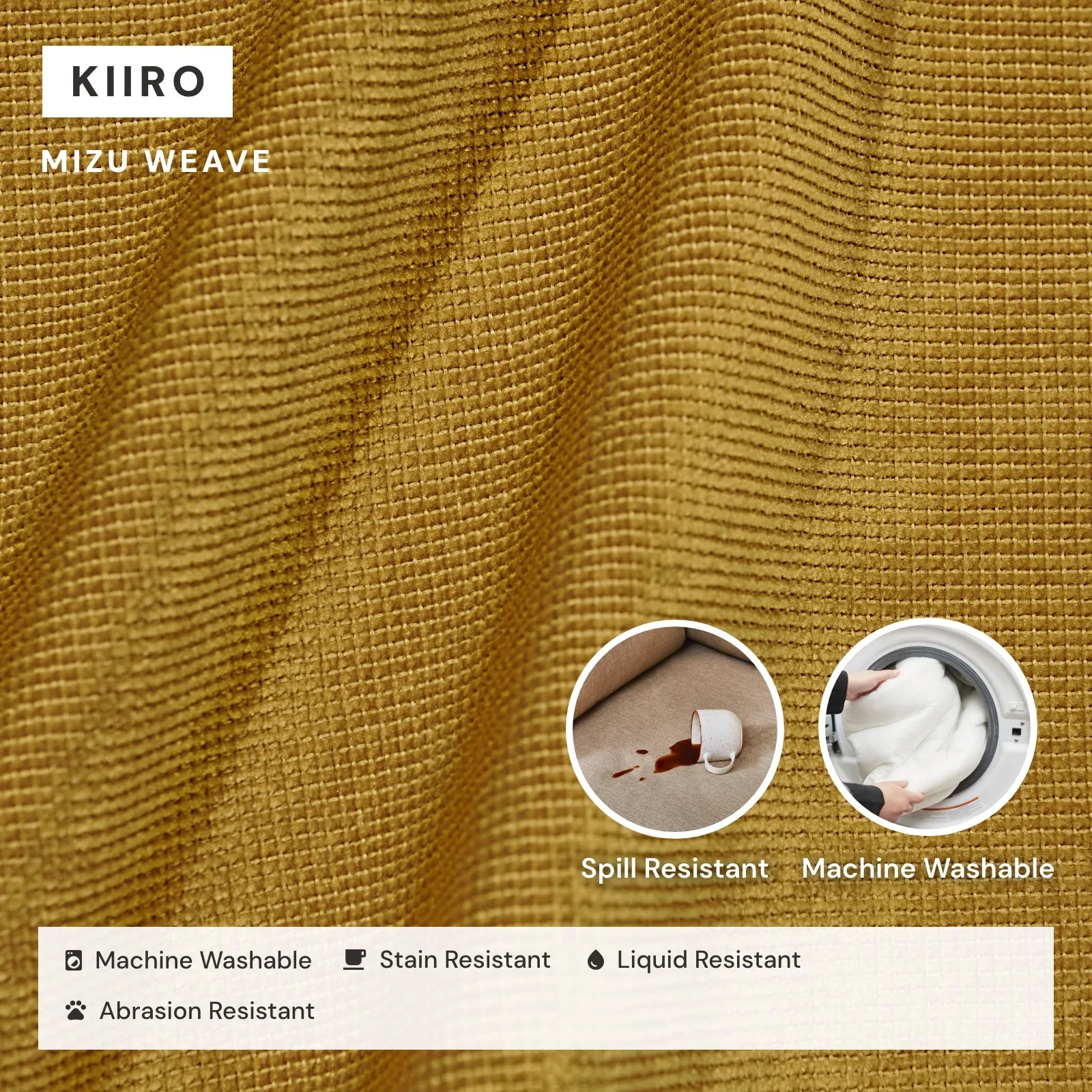 Elevate Comfort Layer for 2-Seater in Kiiro