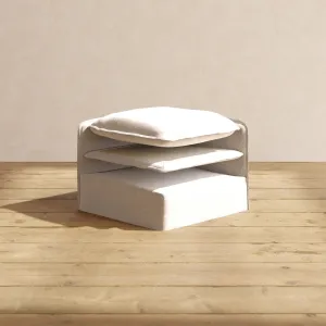 Elevate Comfort Layer for 4-Seater   Bench Ottoman in Mist