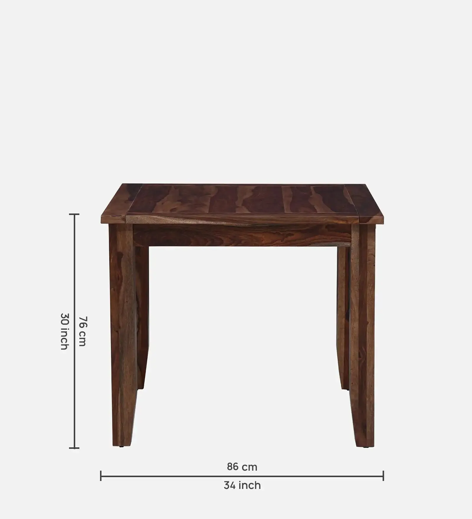 Elista Solid Wood 4 Seater Dining Table Sets