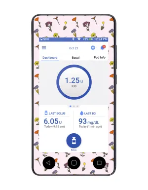 ETC & Organising Chaos Omnipod DASH Cover (Wild & Free)