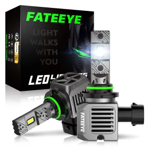 FATEEYE A700-F3-9005 LED HEADLIGHT BULBS SUPER BRIGHT 100W 20000LUMENS 6500K DRIVING BEAM
