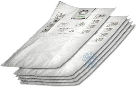 Festool 496187 Self-Cleaning Filter Bags