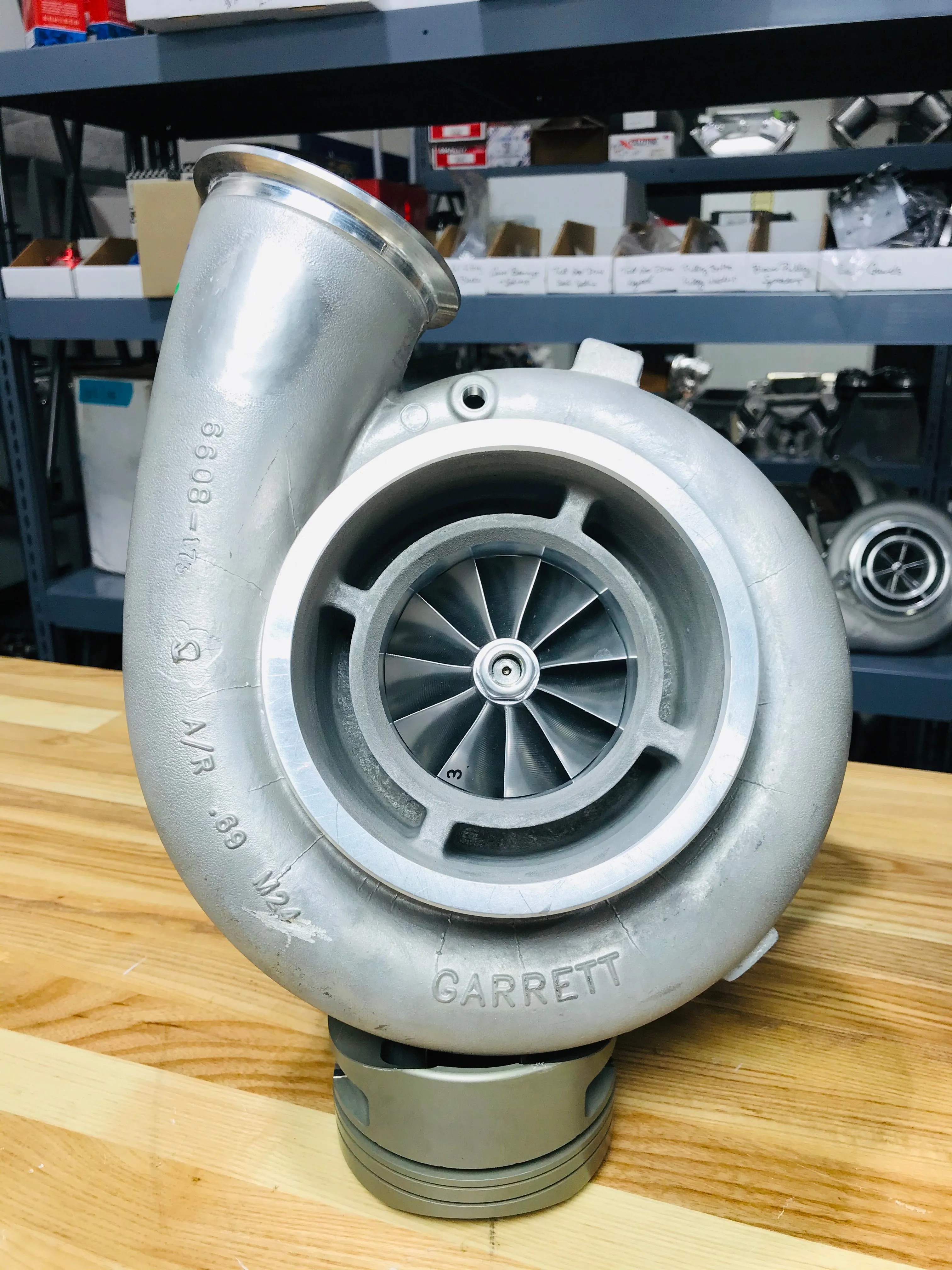 Garrett GTX5518R w/ Tial Exhaust Housing