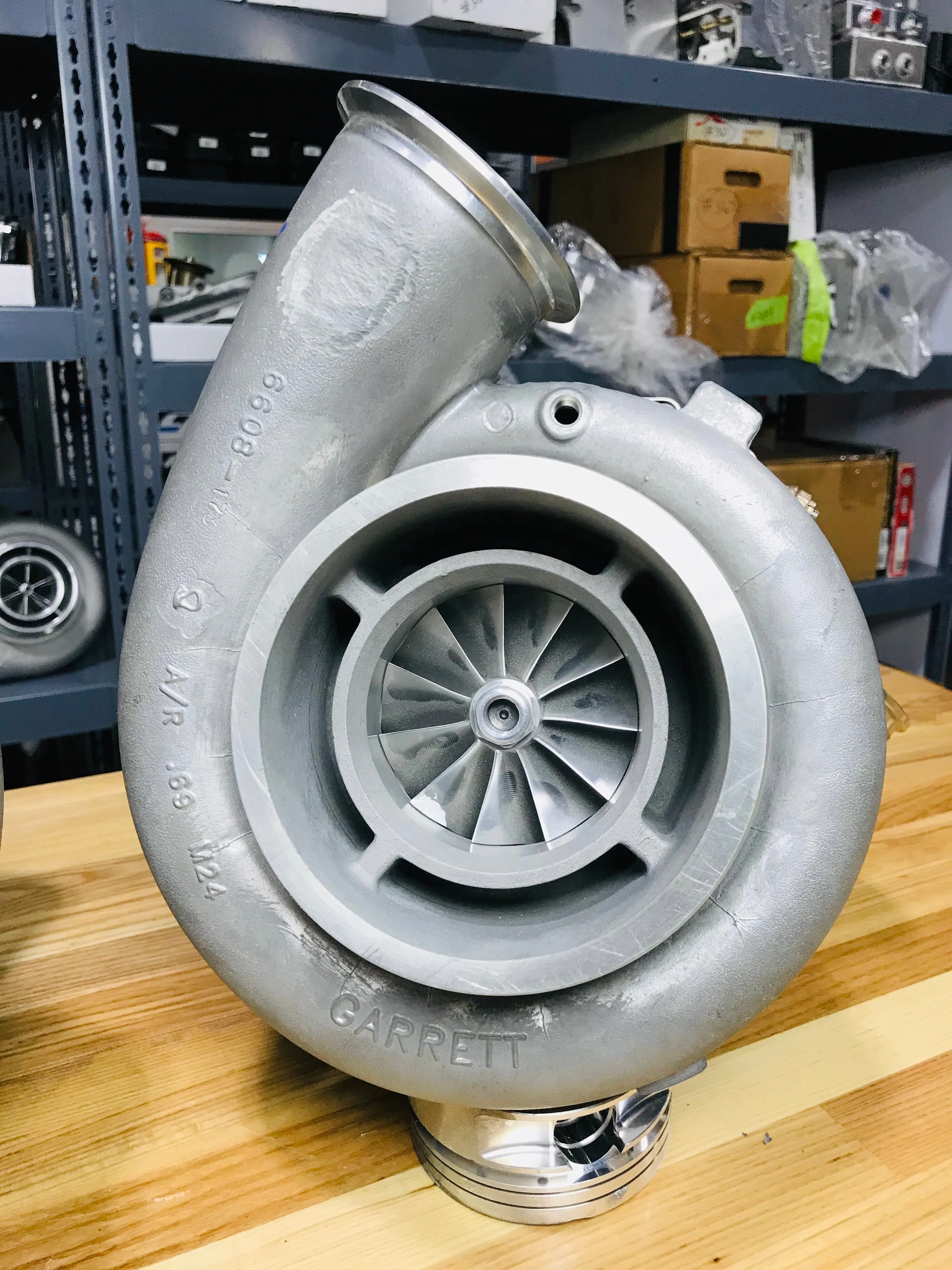 Garrett GTX5518R w/ Tial Exhaust Housing