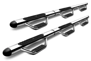 Go Rhino Dominator D3 Side Steps Chevy Silverado 1500 Ext. Cab [78.7 Bed] (07-09) [Modular / Wheel-to-Wheel]