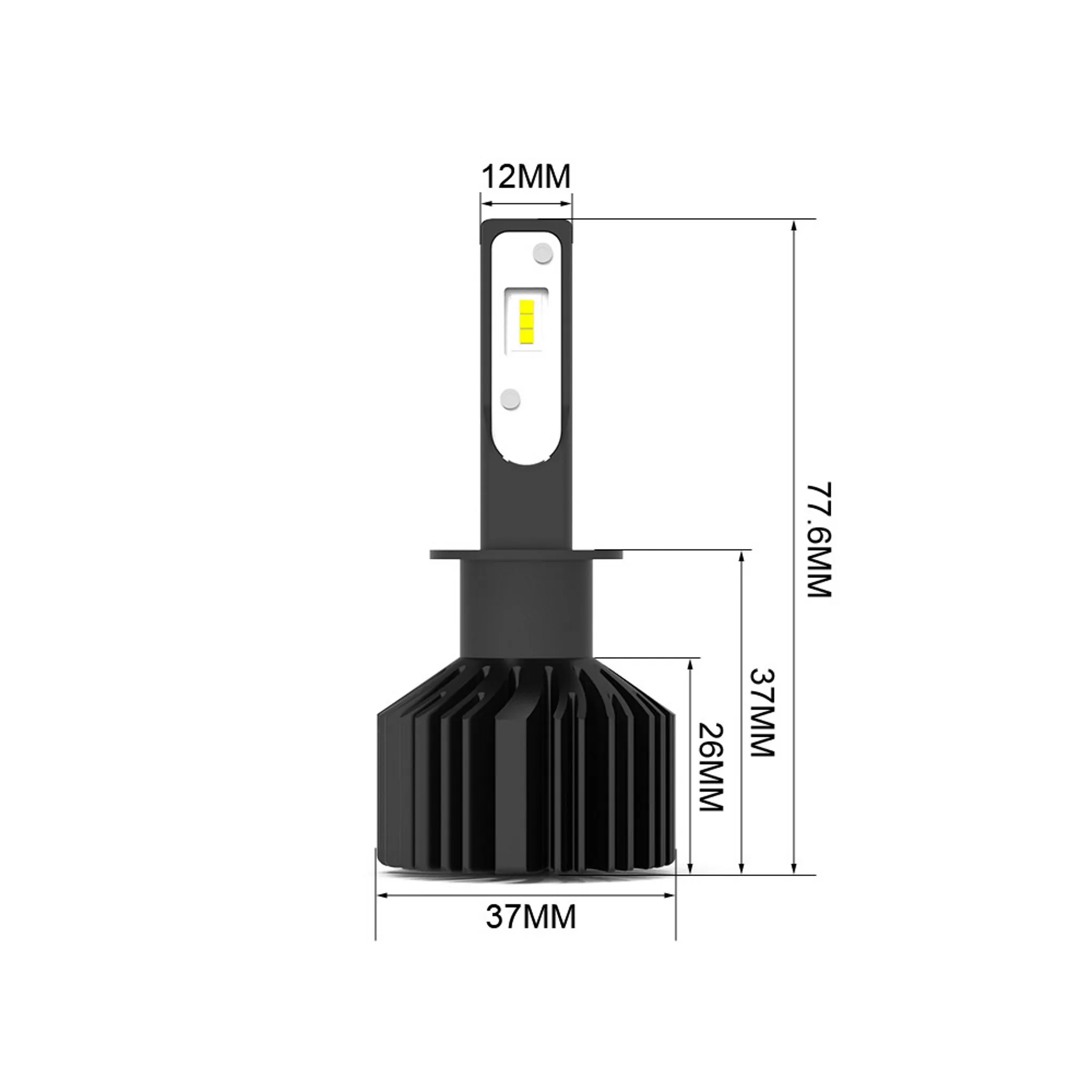 H1 Velocity Plus LED Headlight Bulbs (Single)