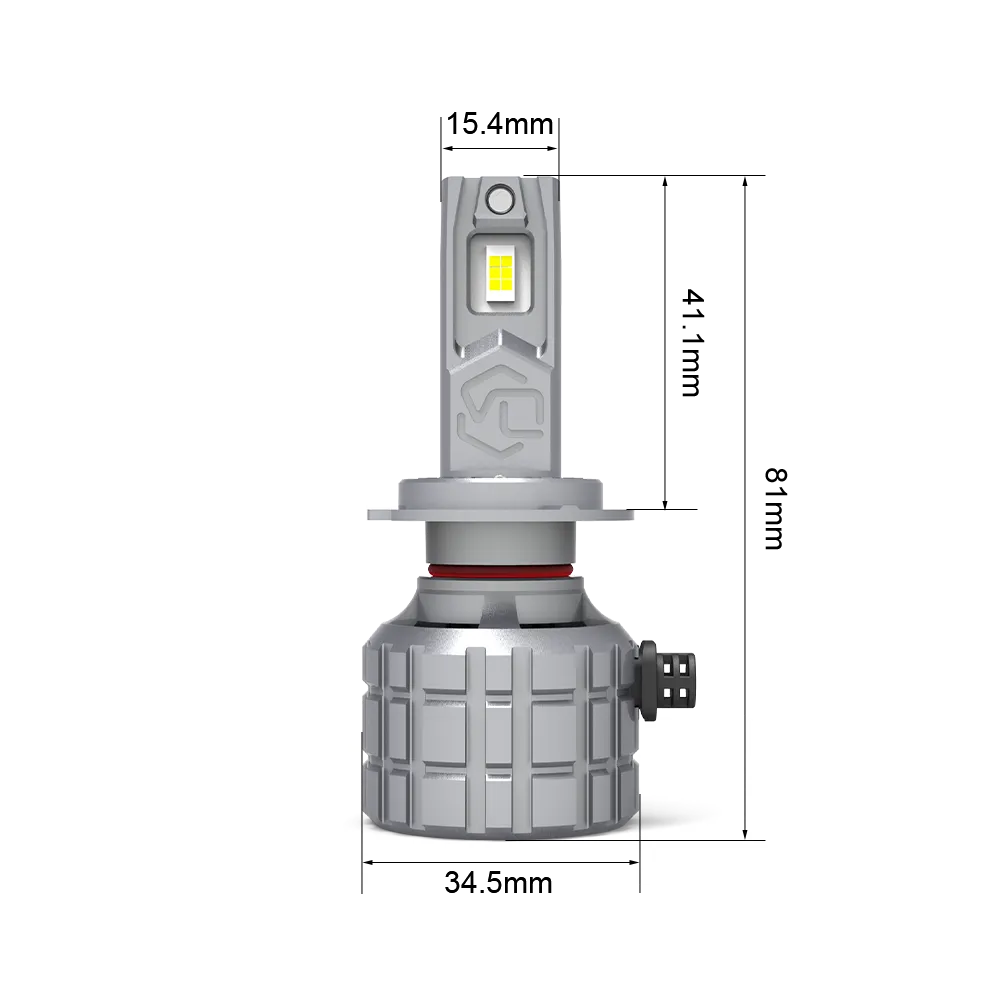 H7 Velocity 2.0 LED Headlight Bulbs (Pair)