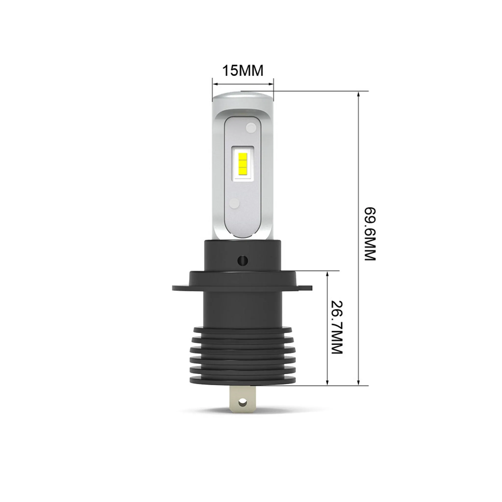 H7 Velocity Plus LED Headlight Bulbs (Single)