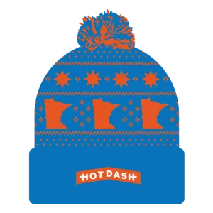 Hot Dash Pom Beanie