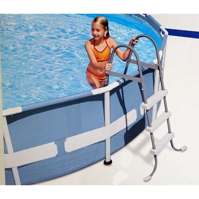 Intex Pool Ladder 91Cm Beach White 28064