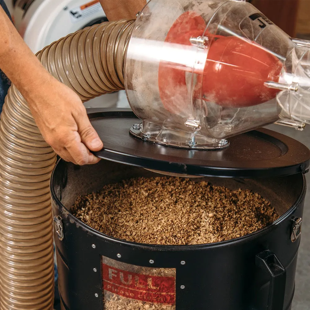 JET Cyclone Chip Separator With Bin*
