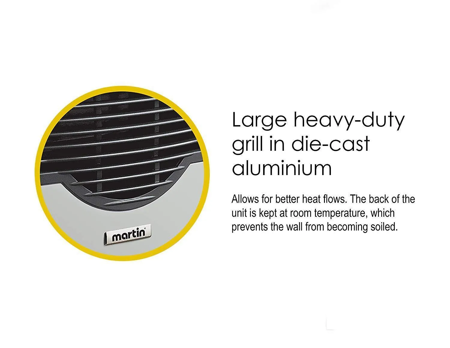 Martin MDV20VP 20000 BTU Direct Vent Thermostatic Built-In Propane Wall Heater Furnace Open Box