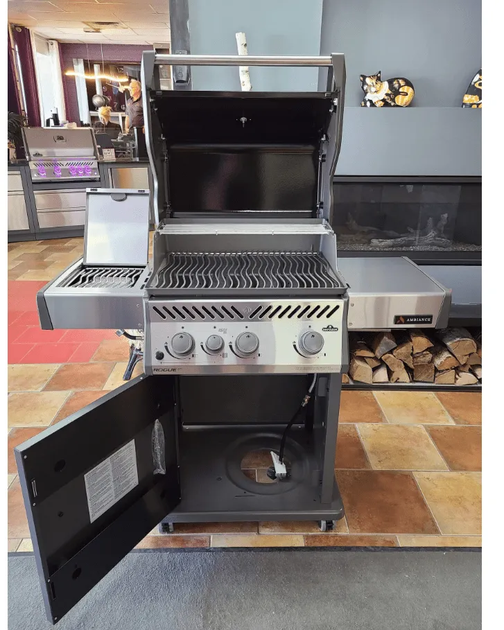 Napoleon Rogue XT 425 SIB Ambiance Special Edition BBQ with Infrared Side Burner RXT425SIB-1-AMB