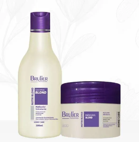 Nutri Blond Maintenance Home Care Moisturizing Tinting Hair Kit 2x300 - Brulier