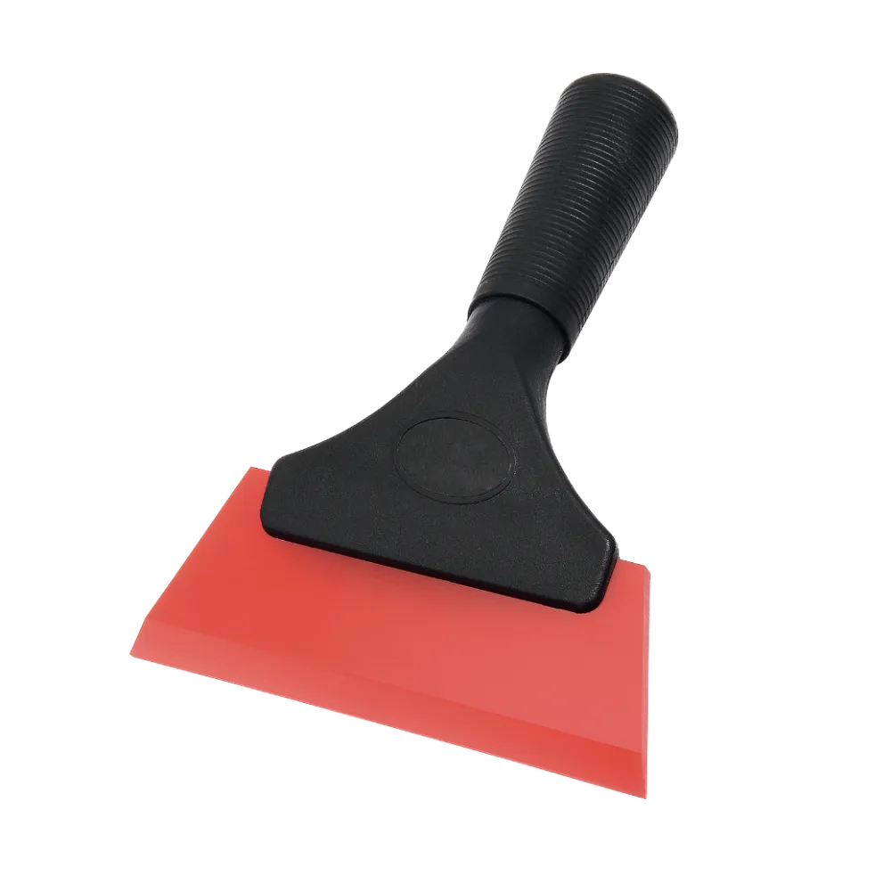 Red Rubber Cleaning Squeegee | PPFandTints™