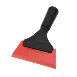 Red Rubber Cleaning Squeegee | PPFandTints™