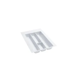 Rev-A-Shelf / GUT-12W-52 / Polymer Trim-to-Fit Glossy Drawer Insert Utility Organizer