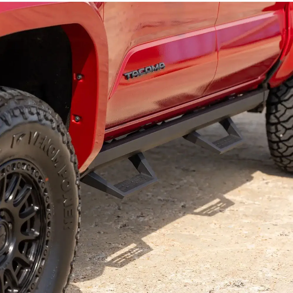 Rough Country SRL2 Adjustable Nerf Steps | 2024  Toyota Tacoma