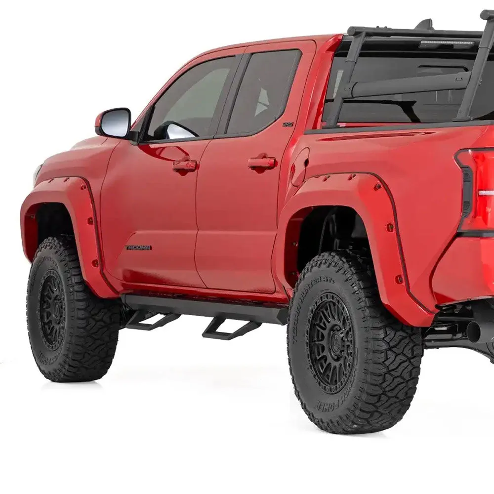 Rough Country SRL2 Adjustable Nerf Steps | 2024  Toyota Tacoma