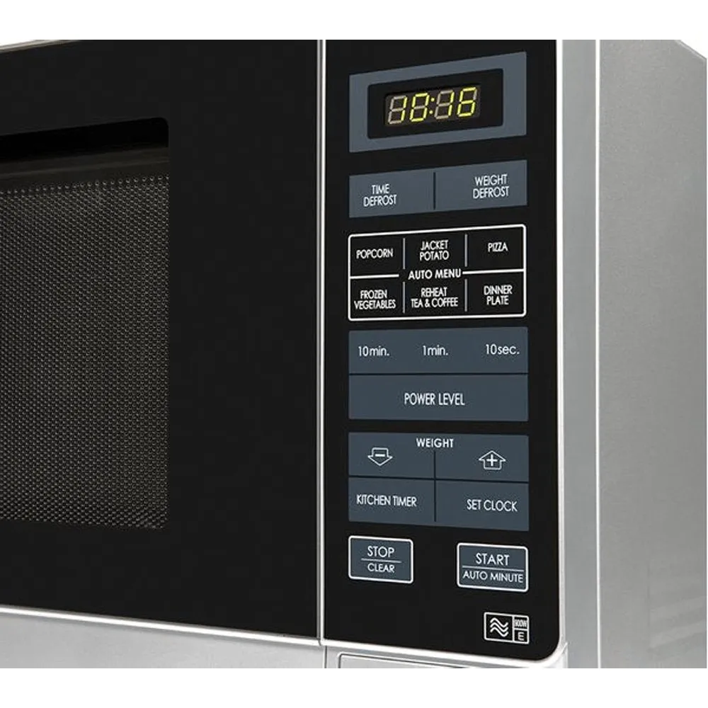 Sharp R372SLM 25 Litre Solo Microwave  Silver