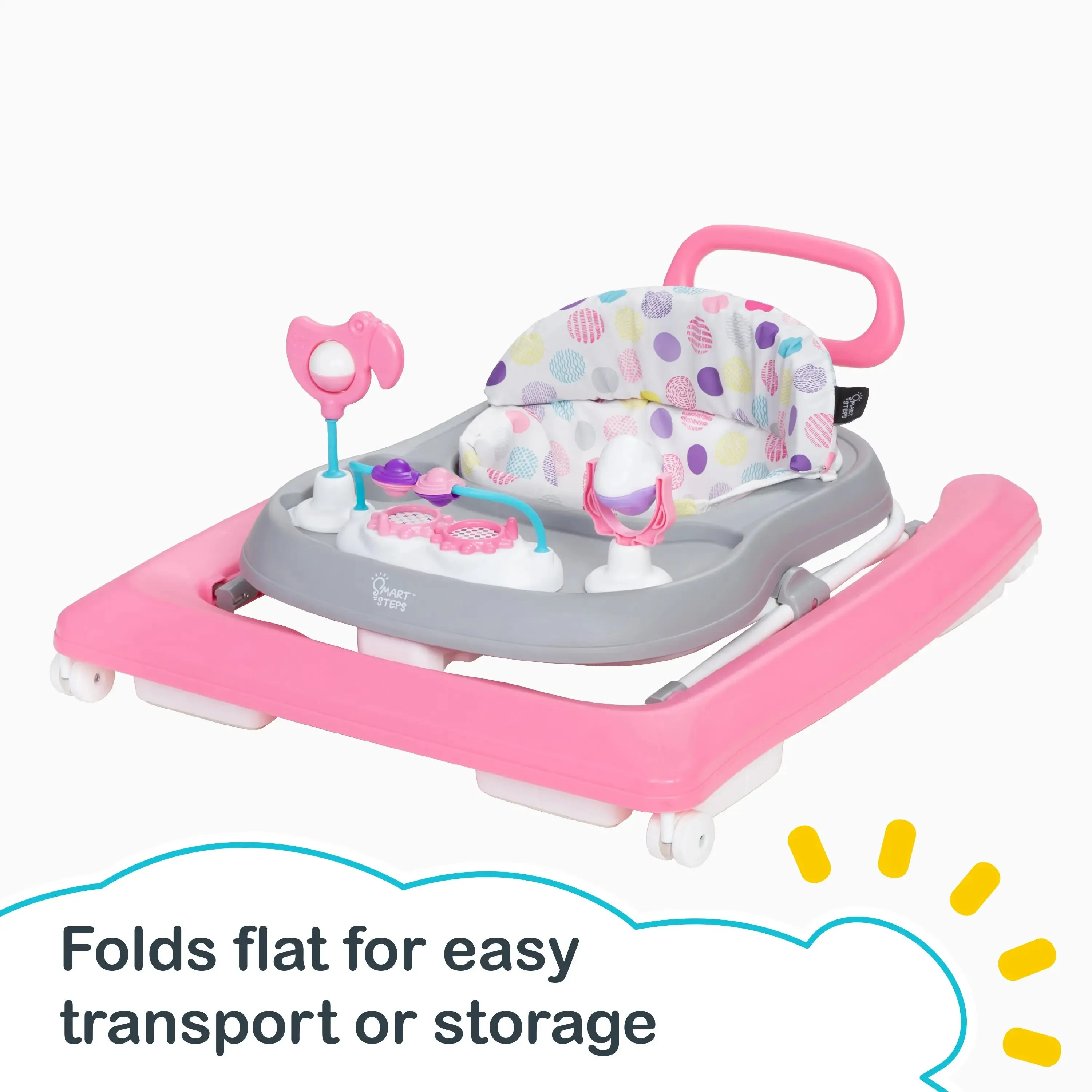 Smart Steps® Trend PLUS 2-in-1 Walker with Deluxe Toys