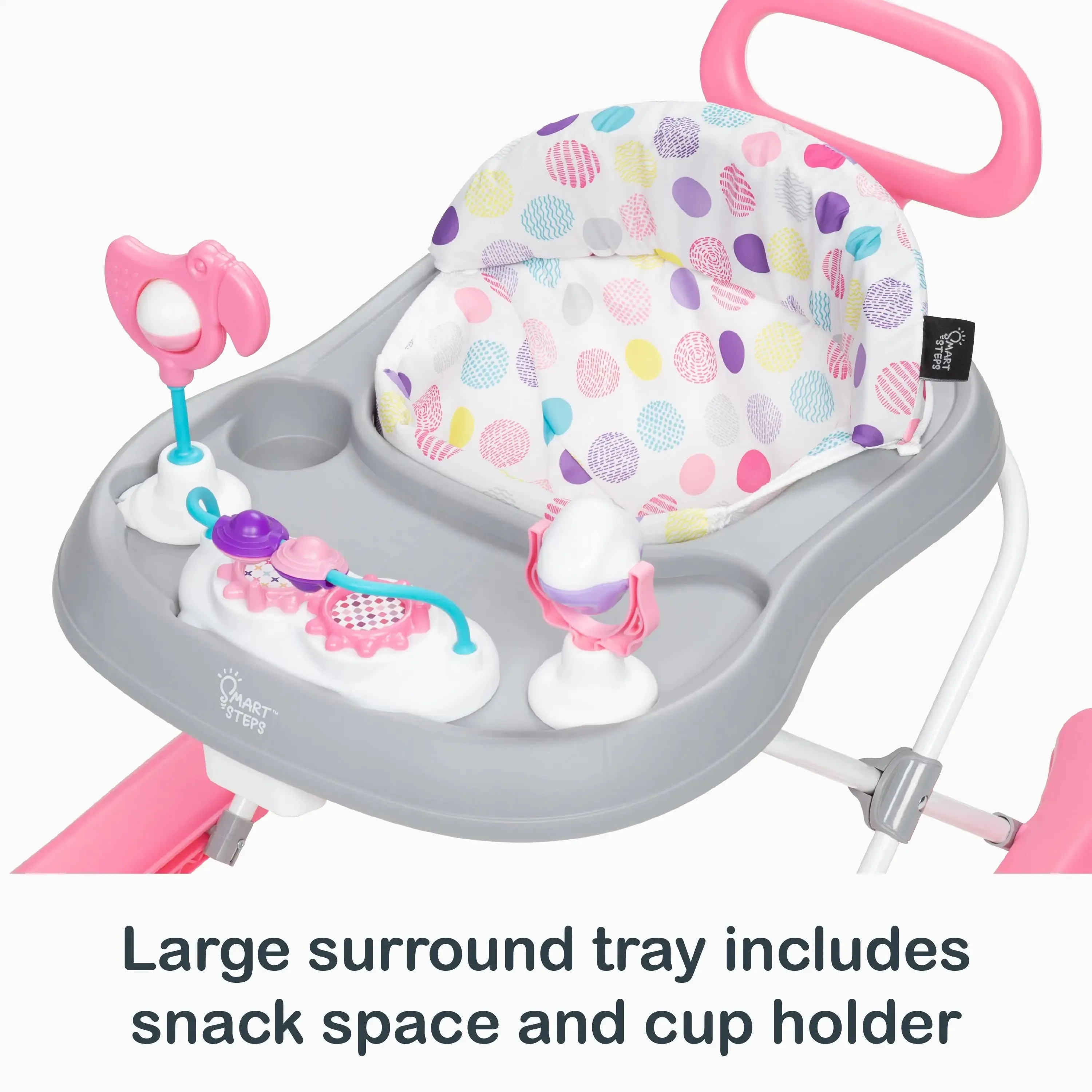 Smart Steps® Trend PLUS 2-in-1 Walker with Deluxe Toys