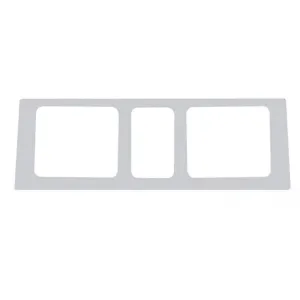 Stainless Steel Volvo Lower Dash Trim - Right