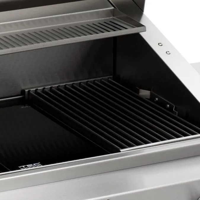 TEC Grills: 44" Sterling Patio On Stainless Cabinet With Side Shelves (64")