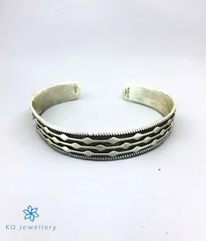 The Dot & Dash Silver Open Bracelet