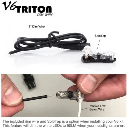 V6 TRITON 5K / 6K WHITE AMBER SWITCHBACK