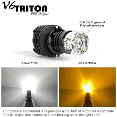 V6 TRITON 5K / 6K WHITE AMBER SWITCHBACK